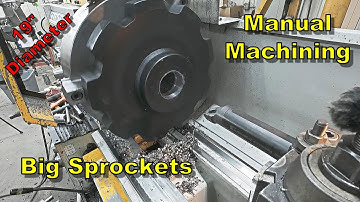 Cutting Keyways in a GIANT Sprocket