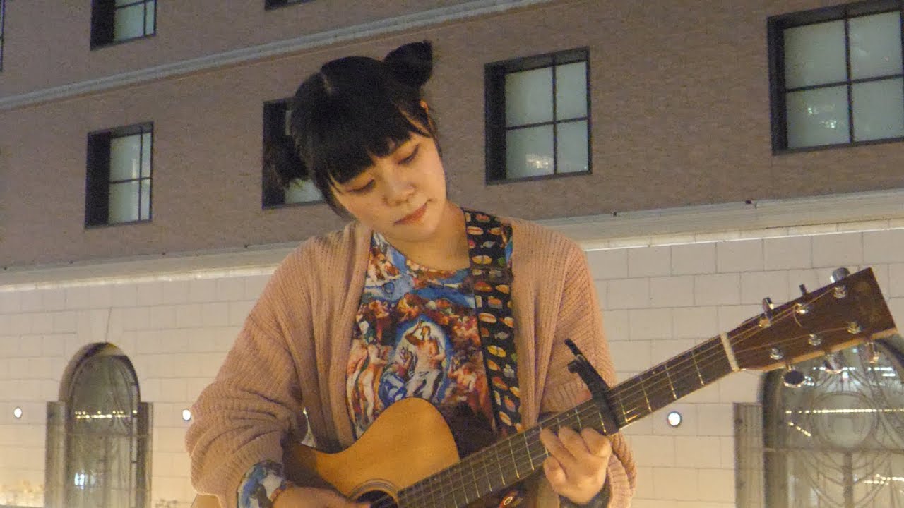 4K 眉村ちあき 11/27大阪路上ライブ２（梅田・歩道橋）20181127