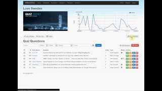 Quiz Widget Tutorials: Quiz Statistics