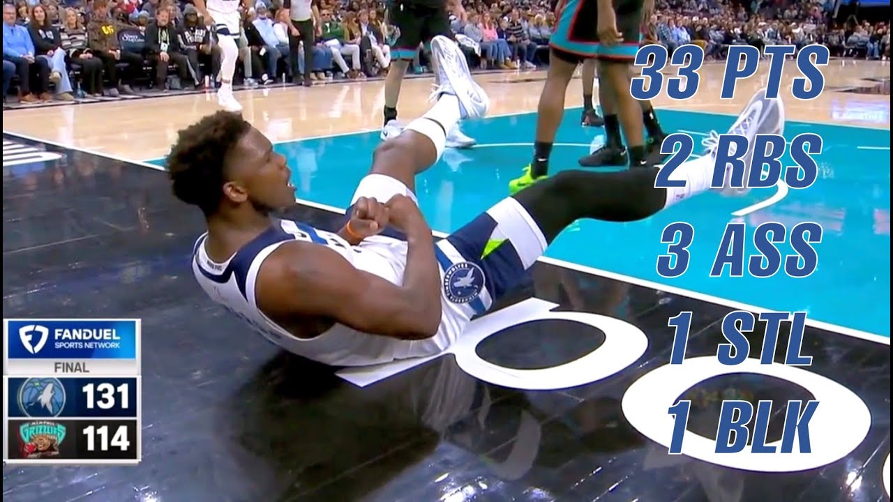 В НБА Энтони Эдвардс обыграл Джей Моранта, а «Миннесота Тимбервулвз» уверенно победила «Медведей ...