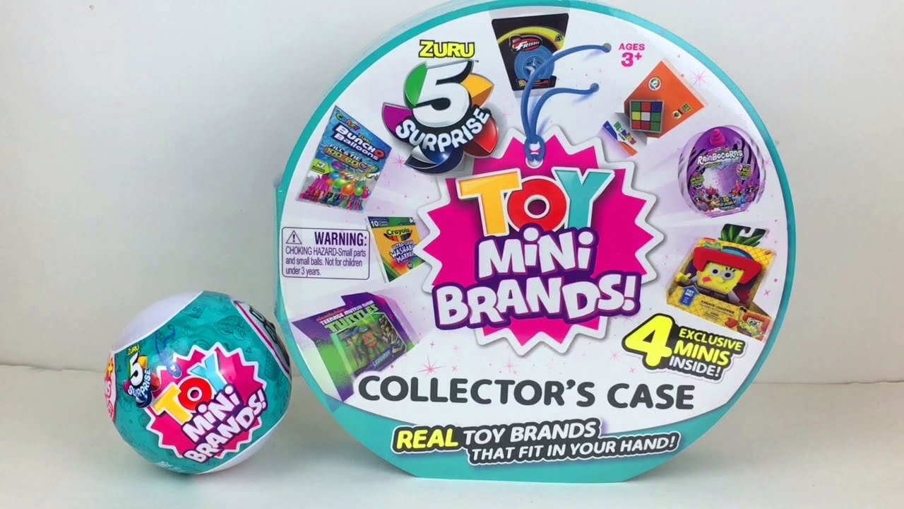 Unboxing DISNEY STORE Mini Brands Collector's Case! Opening Zuru 5 Surprise  Blue Case! 