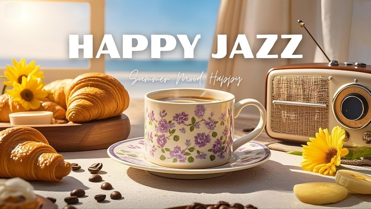 Happy Jazz Music ☕ Focus & Study Music, Relaxing Jazz Music, Stress Relief & Relaxation