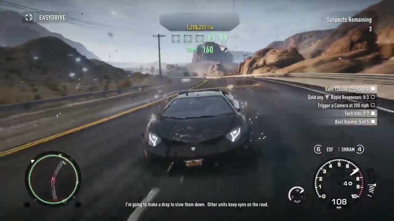 Need for Speed rivals Hennessy Venom GT dropping stun mines