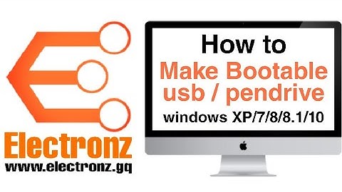how to make Bootable usb/pendrive/cd | create bootable usb/pendrive/cd for windows XP/7/8/8.1/10