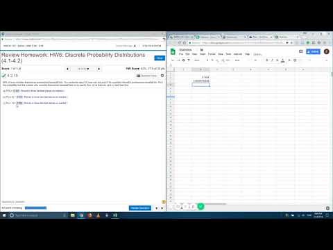 Excel: Binomial Probability Distributions