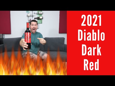 2021 Diablo Dark Red Wine Review