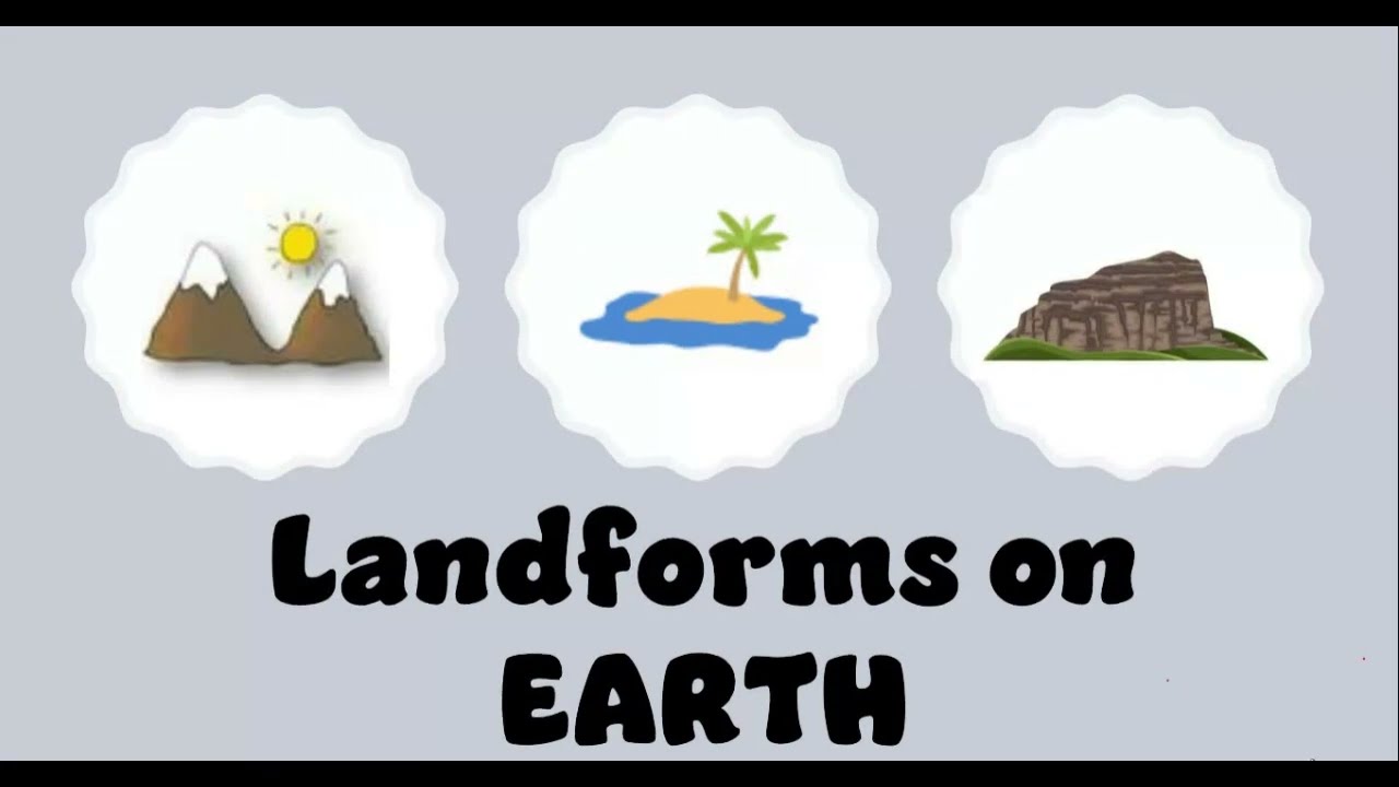 Landforms on Earth | Various types of landforms| Class 4 S.S.C