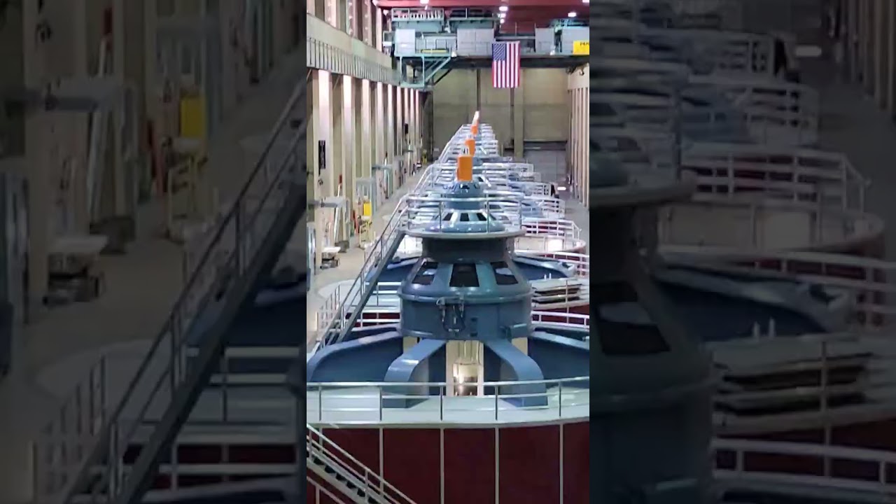 Hoover Dam Turbine Room!