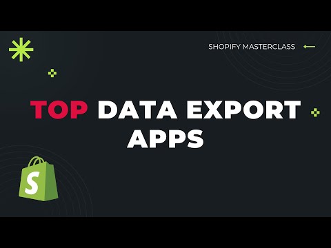 Top Data Export Apps for Shopify