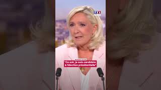 "Tonight, I am a candidate for the presidential election," announces Marine Le Pen｜TF1 INFO