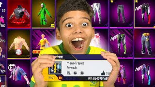 A Conta Nivel 1 Mais Gemada Do Free Fire Que Custa R2000 Mil Reais