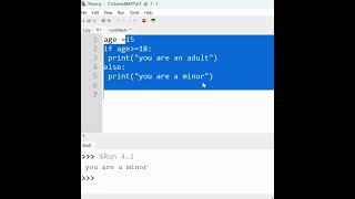 Python Programming Basics in Bangla if  else condition and Comparison lesson 4