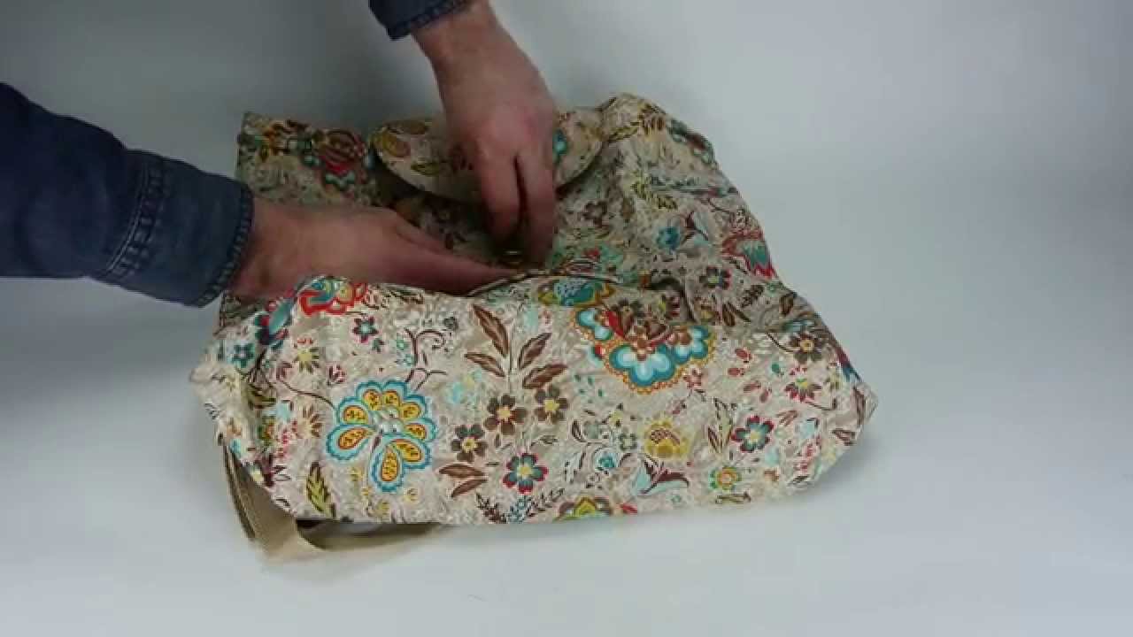 Oilily Classic Folding Backpack Summer Blossom Caramel