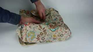 Oilily Classic Folding Backpack Summer Blossom Caramel