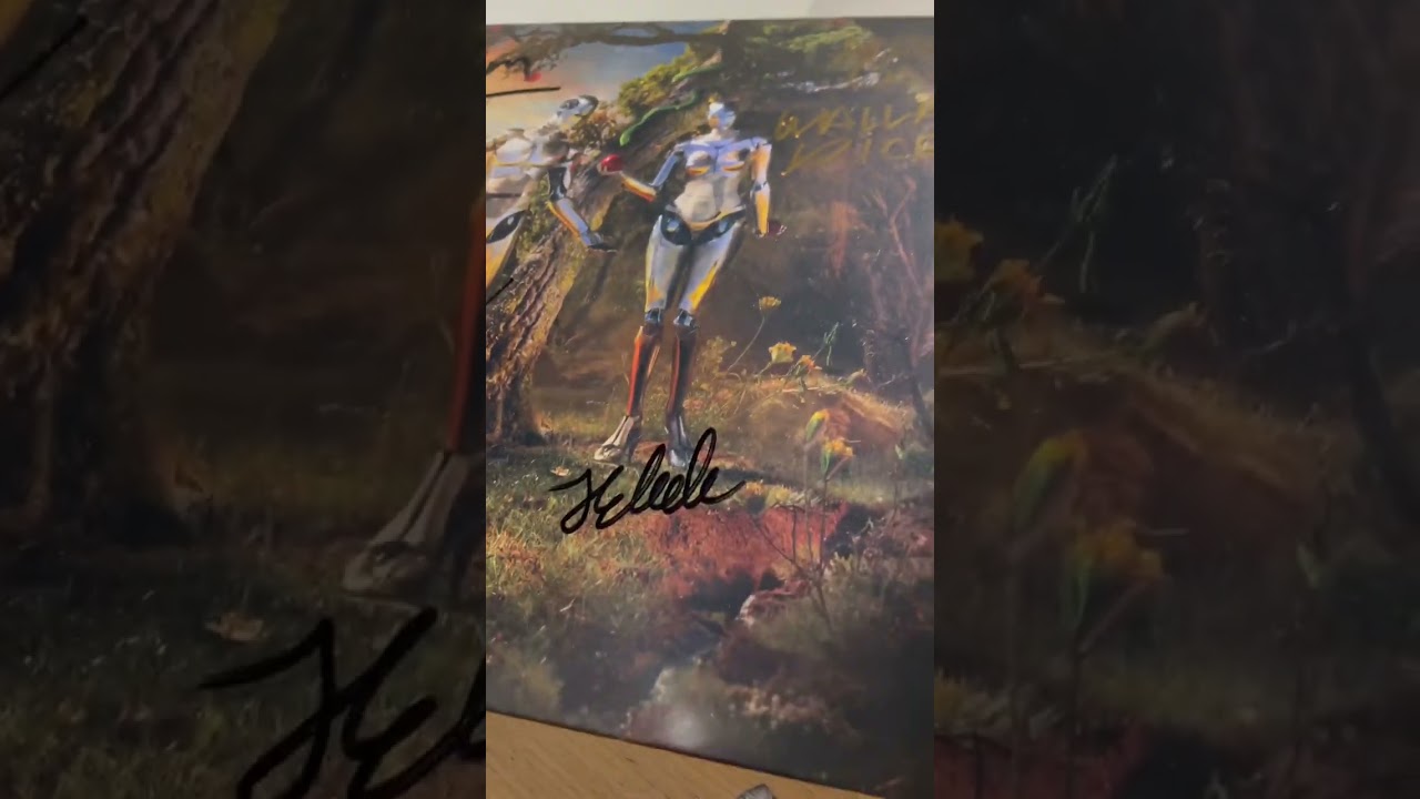 Signed Monster Florence vinyl