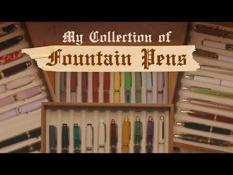 Fountain Pen Collection Tour: 3 years and 90+ pens later