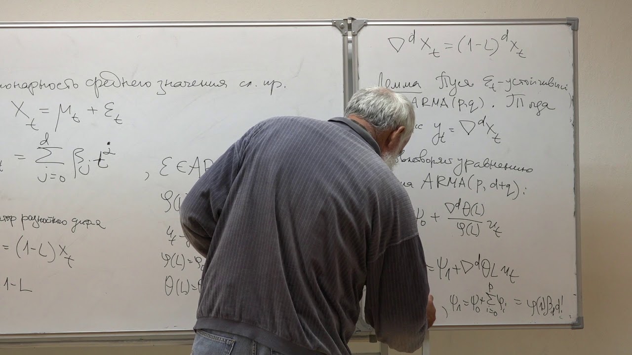 Носовский Г. В. - Финансово-экономическое управление - 7. Процессы ARIMA (p,d,q)