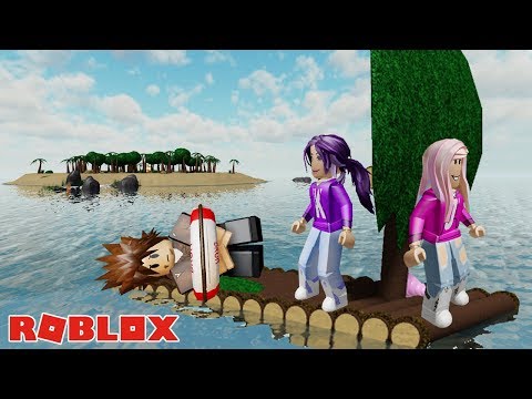 STRANDED ON AN ISLAND! / ROBLOX HORROR CAMPING STORY