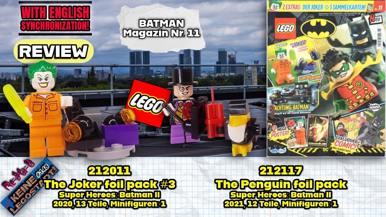 LEGO BATMAN | 212011 The Joker (2020) & 212117 The Penguin (2021) | 