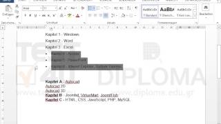 Entfernen Sie Vom Text Kapitel 4 Bis Kapitel 6 Die Aufzählungszeichen.