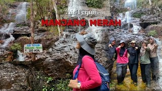 Trekking santai buat dapetin pemandangan secantik ini | Air Terjun Manjang Merah 