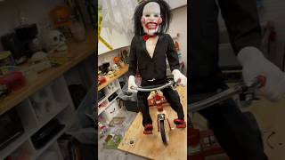 Check out this hand made billy the puppet I made for Saw X