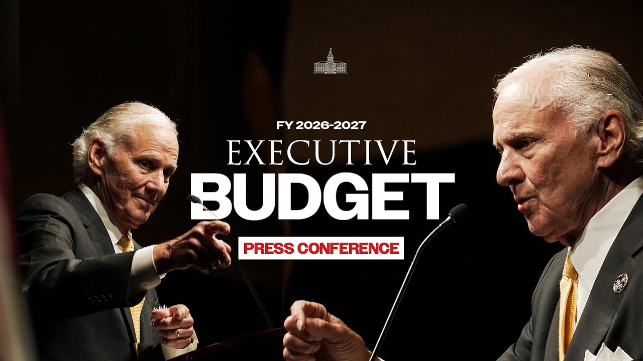 FY 2026-2027 Executive Budget Unveil  Press Conference