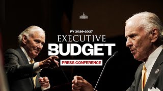 FY 2026-2027 Executive Budget Unveil  Press Conference