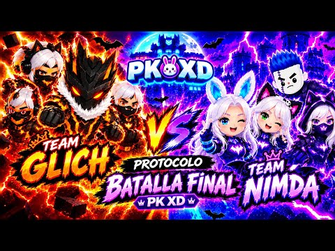 ⚔️ FINAL BATTLE PROTOCOL ⚔️ TEAM GLITCH VS TEAM NIMDA | PK XD #pkxd2026