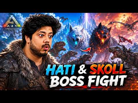 #9 | HATI & SKOLL BOSS FIGHT! 😱 | ARK Survival Evolved | Full Gameplay thumbnail
