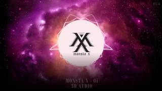 [3D AUDIO] MONSTA X - Oi