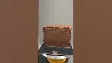 A SQUARE Cake with Sharp Edges #squarecakes