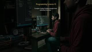 Complex Coding Problems always have satisfying Solutions #programming #coding #explore #quotes #fyp