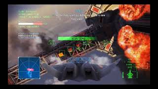 Ace Combat Infinity (Revival) | Satellite Interception II | East vs West 1,500 Cost | YF-23