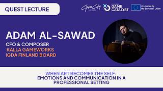 Quest Lecture #43 Adam Al-Sawad When Art Becomes the Self...