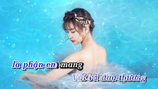 KARAOKE - KIẾP NÀY EM GẢ CHO ANH REMIX - TRỌNG FILO - CHÍ HƯỚNG