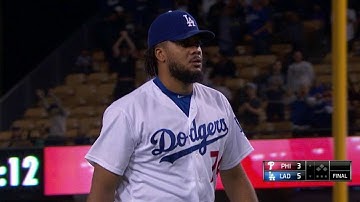 PHI@LAD: Jansen fans Rupp, side to earn the save