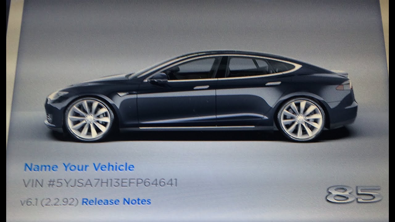 New Tesla Model S 85 Interior Changes Firmware 61 Uncut