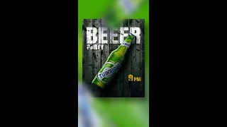 Beer Poster Design | Photoshop Tips & Tutorial