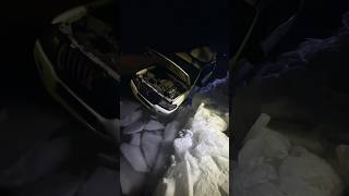 Эвакуация из льда Pajero sport.