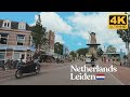 [4k] Leiden cycling in a sunny day 🇳🇱