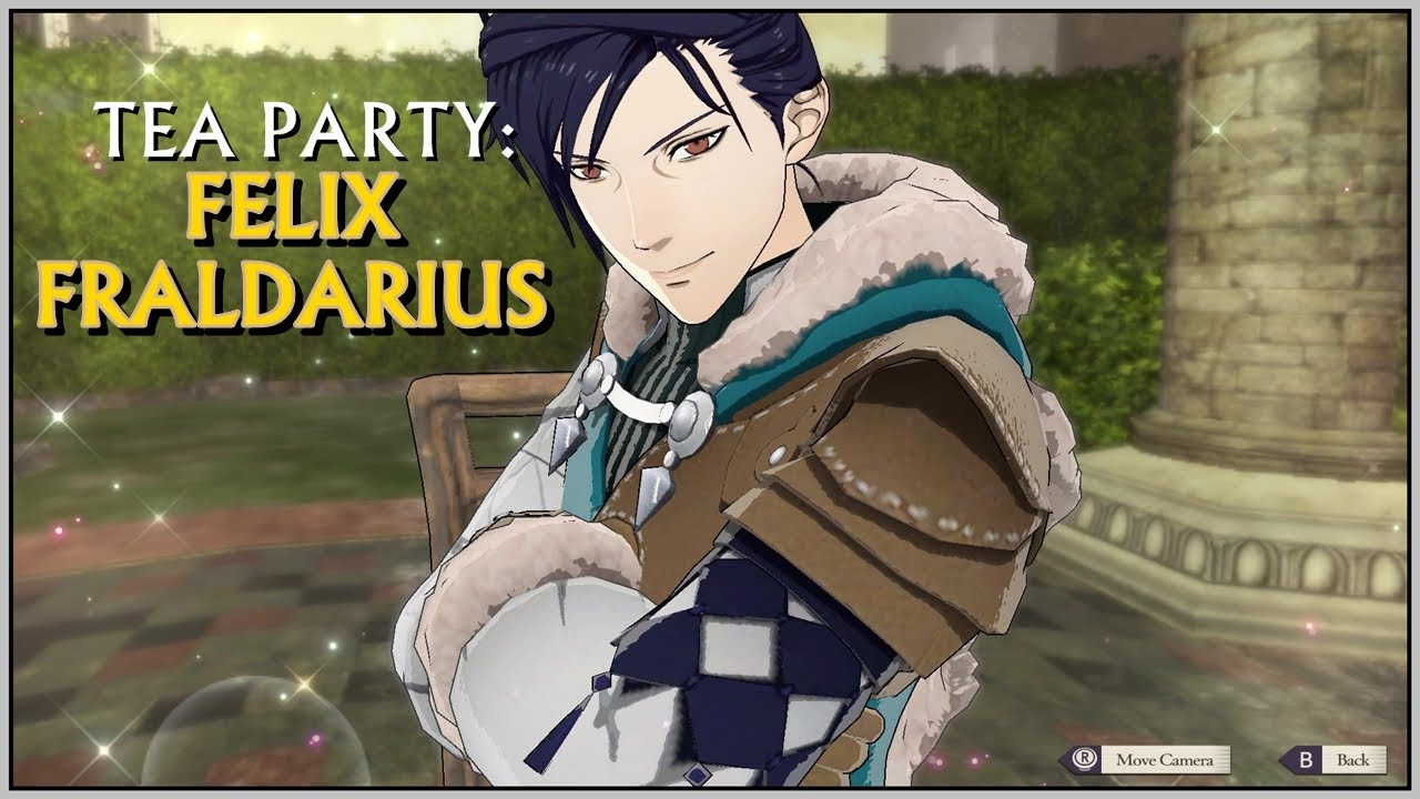 images Fire Emblem Three Houses Felix Timeskip fire emblem three houses felix fraldarius tea party event post time skip female byleth nsw