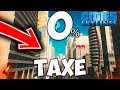 Une ville avec 0 taxe dans cities skylines 