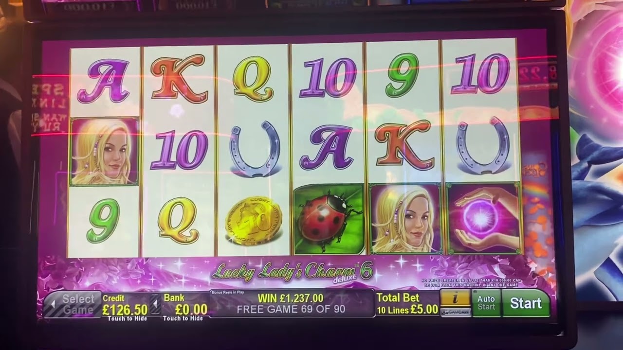 Big win in Lucky Lady’s Charm Big win London Casino re-triggered