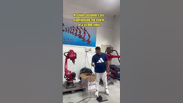 Industrial robot. #machine #industrial #factory #spraying #robot #welding #automobile #manufacturing