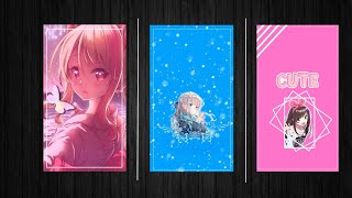 How to make girl Anime Lockscreen and Homescreen 👱💫 screenshot 2