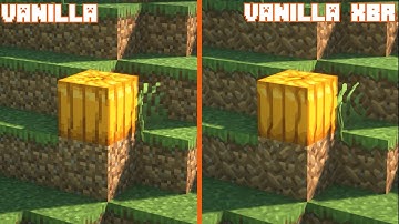 Vanilla vs Vanilla XBR | Texture Comparison