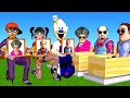 Scary Teacher 3D NickJoker vs Tani Harley Quinn Troll Miss T and Ice Scream 4 in Neighbor's Farm