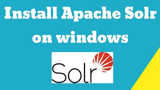 Install Apache Solr on windows screenshot 5