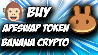 Apeswap BANANA Token Crypto ✅ How to Buy Apeswap Token BANANA Crypto on Pancakeswap screenshot 3